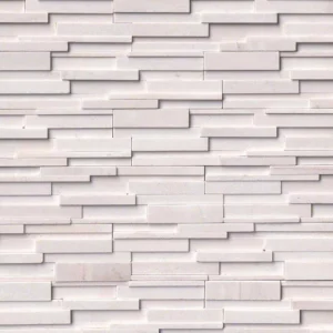 Arctic White Stacked Stone