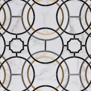 Odyssey Calacatta Saint Laurent Stainless Steel Brass