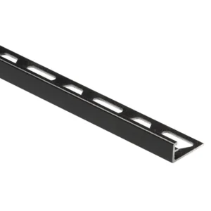 Schluter Wall Tile Edging Trim Aluminum Matte Black 8'