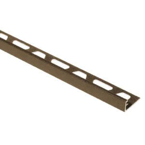 SchluterWall Tile Edging Trim Aluminum Bronze 8'